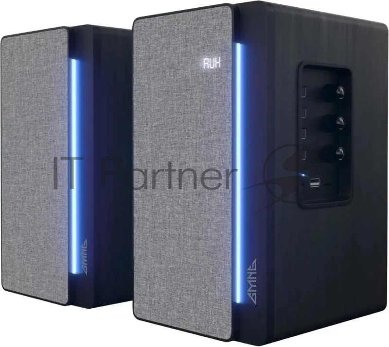 Колонки GMNG GG-SP520ACW 2.0 черный 50Вт BT