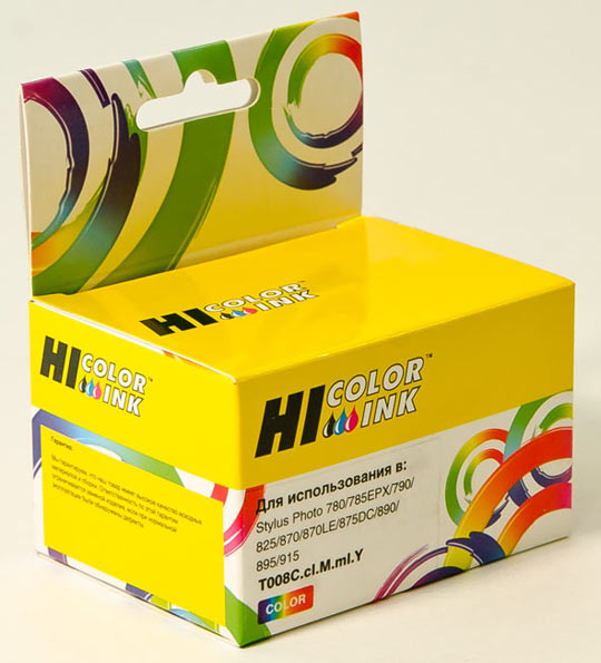 Картридж Hi-Black (HB-T0084) для Epson Stylus Photo 870, Color