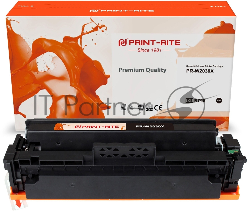 Картридж лазерный Print-Rite TFHBKSBPU1J PR-W2030X W2030X черный (7500стр.) для HP Color LaserJet Pro M454nw/dn/dw, MFP M479dw/fdn/fdw