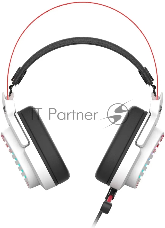 Наушники с микрофоном A4Tech Bloody G560 белый/красный 2м мониторные оголовье (G560 NARAKA)
