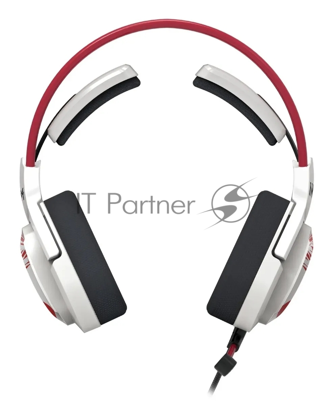 Наушники с микрофоном A4Tech Bloody G575 Naraka белый/красный 2м мониторные USB оголовье (G575 NARAKA)