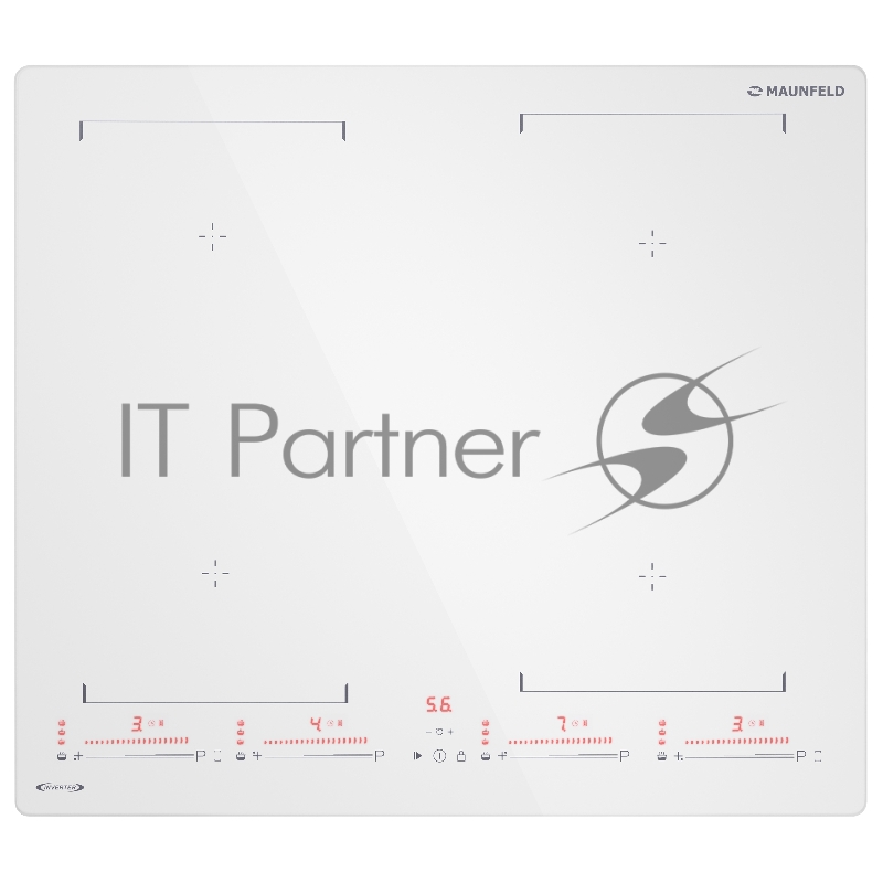 Индукционная варочная панель MAUNFELD CVI604SBEXWH Inverter