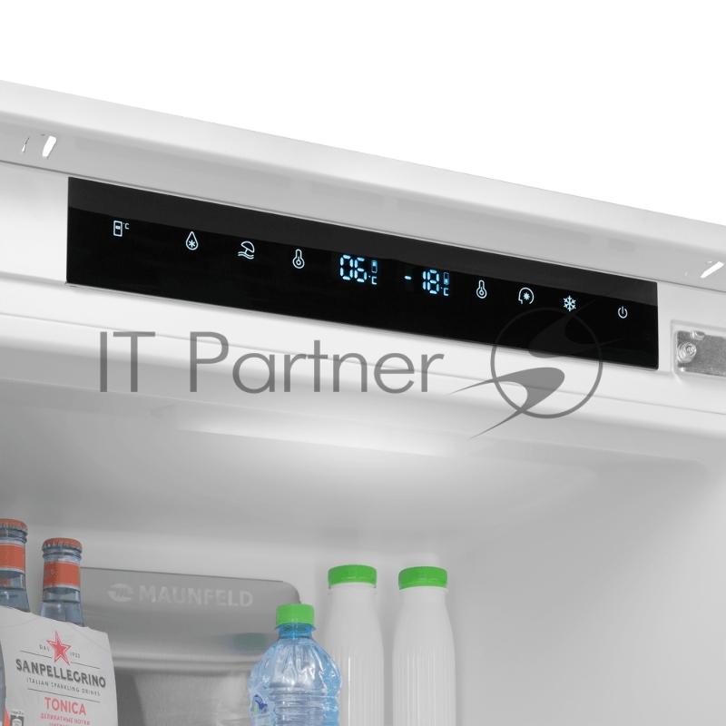 Холодильник-морозильник встраиваемый MAUNFELD MBF19354NFWGR LUX