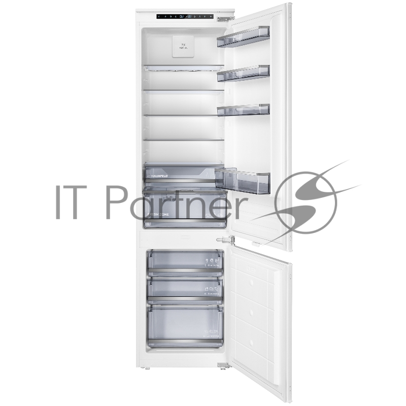 Холодильник-морозильник встраиваемый MAUNFELD MBF193SLFWGR
