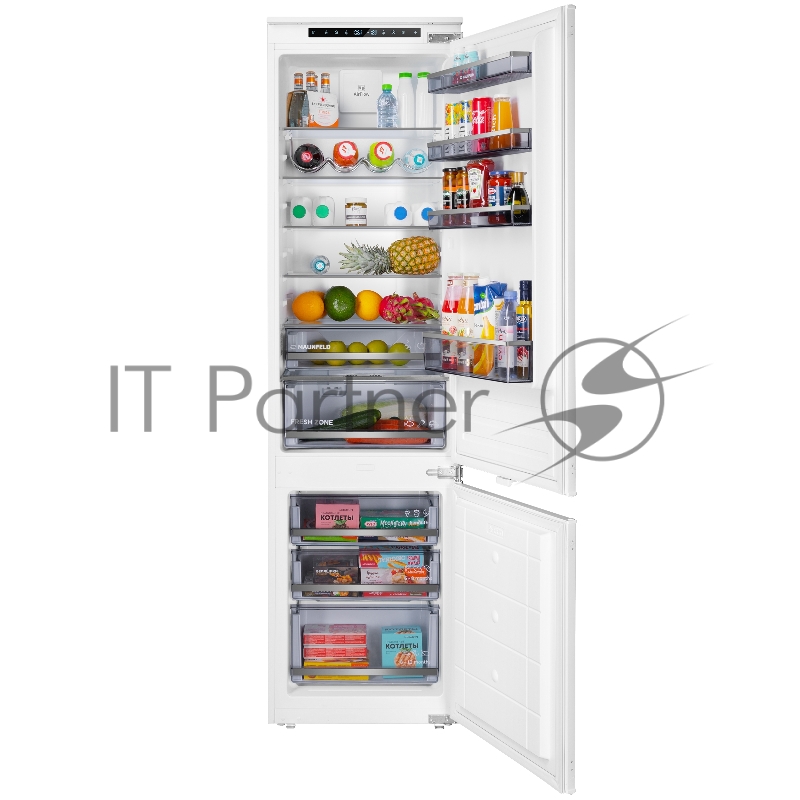 Холодильник-морозильник встраиваемый MAUNFELD MBF193SLFWGR