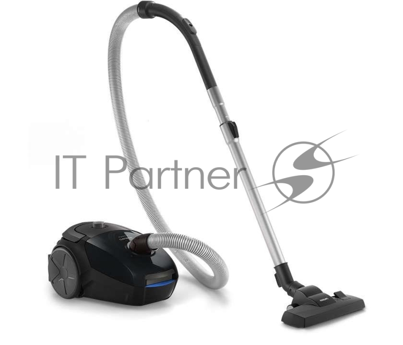 Пылесос PHILIPS PowerGo FC8241/09 традиционный/с мешком 900 Вт Capacity 3 л Noise 77 дБ черный Weight 4.3 кг FC8241/09