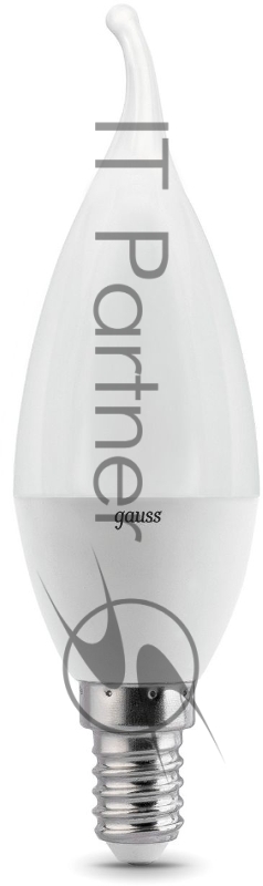Лампа светодиодная Gauss 104101310 9.5Вт цок.:E14 свеча 220B 6500K св.свеч.бел.хол. (упак.:10шт)