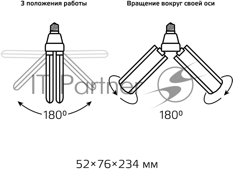 Лампа светодиодная Gauss Basic 11732212 15Вт цок.:E27 клевер 220B 4000K св.свеч.бел.нейт. (упак.:1шт)