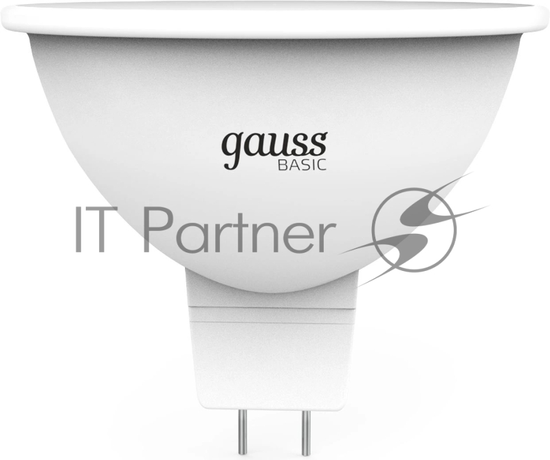 Лампа светодиодная Gauss Elementary 9Вт цок.:GU5.3 софит 12B св.свеч.бел.нейт. (11529)