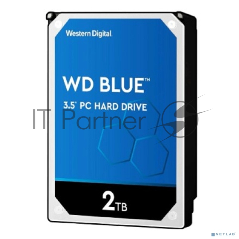 Жесткий диск WD SATA-III 2TB WD20EARZ Desktop Blue (5400rpm) 64Mb 3.5