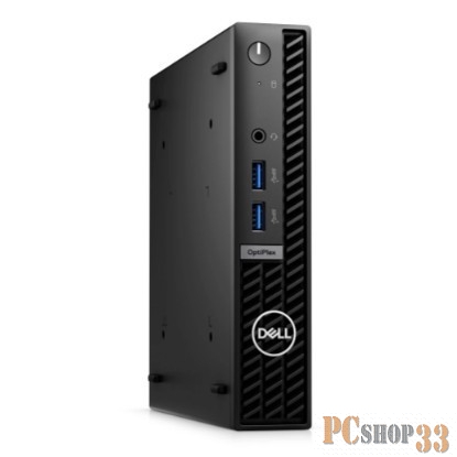 Компьютер Dell Optiplex 7010 Micro i5 13500T (2) 8Gb SSD256Gb UHDG 770 Windows 11 Professional GbitEth WiFi BT 260W мышь клавиатура черный (7010-5821)