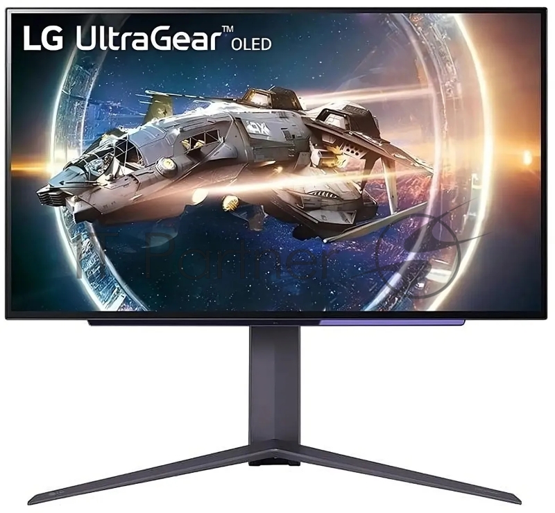 Монитор LG 27 UltraGear 27GR95QE-B черный OLED LED 16:9 HDMI матовая HAS Piv 200cd 178гр/178гр 2560x1440 240Hz G-Sync FreeSync Premium DP QHD USB 7.35кг
