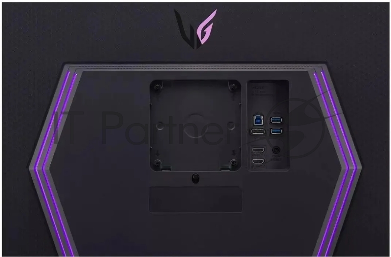 Монитор LG 27 UltraGear 27GR93U-B черный IPS LED 16:9 HDMI матовая HAS 320cd 178гр/178гр 3840x2160 144Hz G-Sync FreeSync Premium DP UHD USB 6.4кг