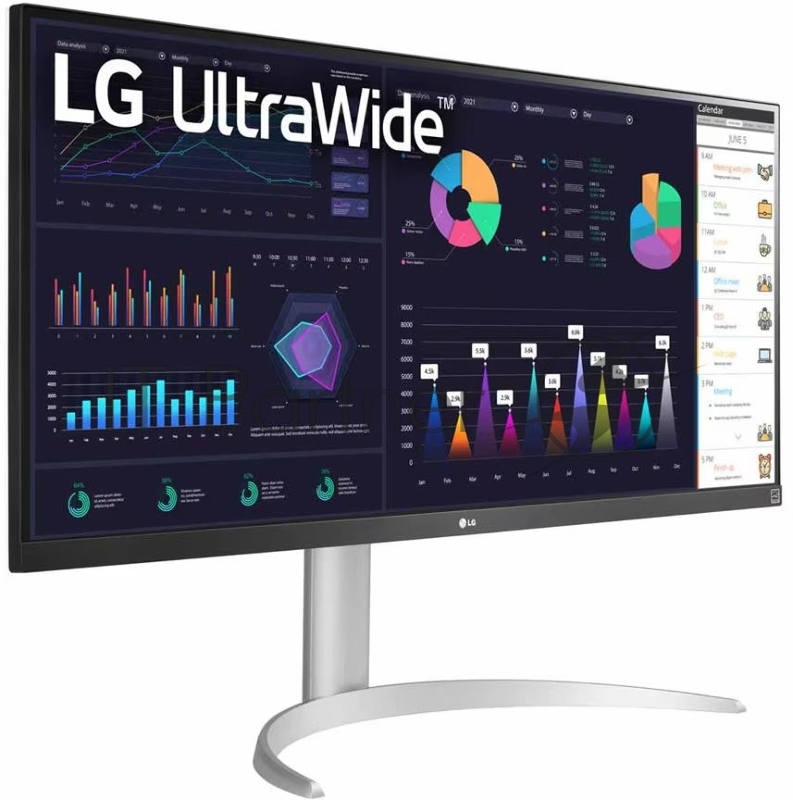 Монитор LG 34 UltraGear 34WQ650-W IPS 2560x1080 100Hz 400cd/m2 21:9