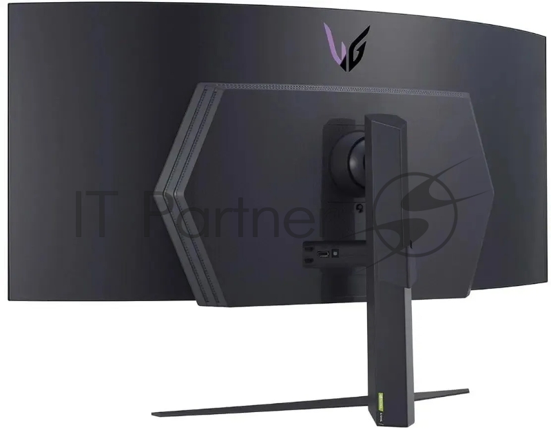 Монитор LG 44.5 (113.03см) UltraGear 45GR95QE-B черный OLED LED 21:9 HDMI матовая HAS Piv 1500000:1 1000cd 178гр/178гр 3440x1440 240Hz G-Sync FreeSync Premium DP SPDIF WQ USB 10.9кг