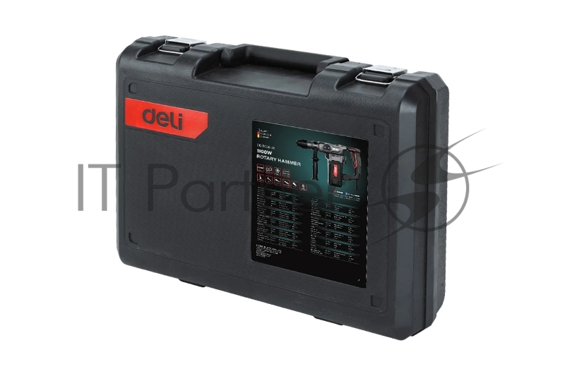 Перфоратор Deli DE-DC26-3E (1100Вт, SDS PLUS, 4750уд/мин, 1450об/мин, кейс)
