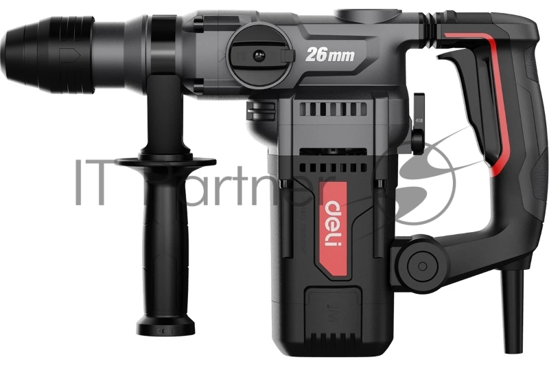 Перфоратор Deli DE-DC26-3E (1100Вт, SDS PLUS, 4750уд/мин, 1450об/мин, кейс)