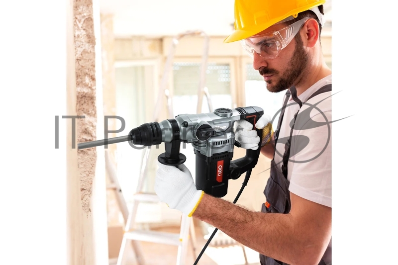 Перфоратор Deli DE-DC26-3E (1100Вт, SDS PLUS, 4750уд/мин, 1450об/мин, кейс)