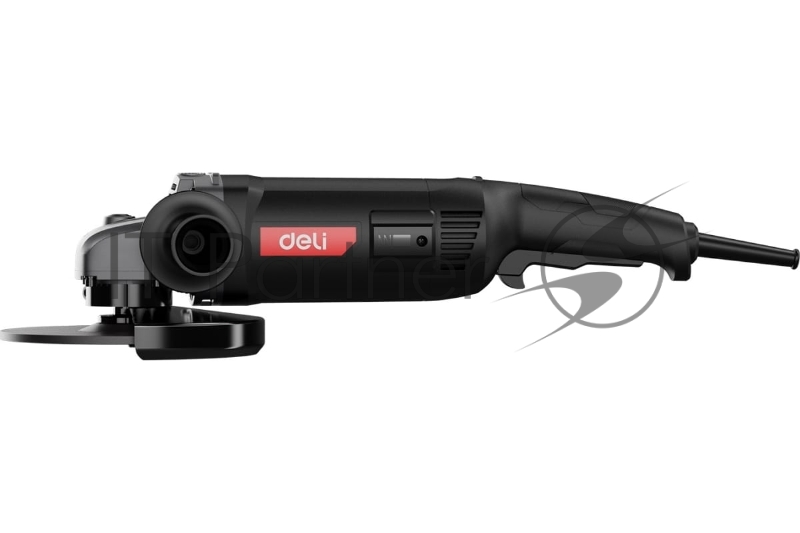 Угловая шлифмашина сетевая Deli DE-JM180-1E (2000Вт, 180мм, 8500об/мин, картон)