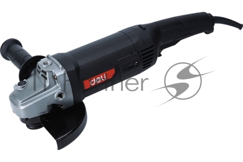Угловая шлифмашина сетевая Deli DE-JM180-1E (2000Вт, 180мм, 8500об/мин, картон)