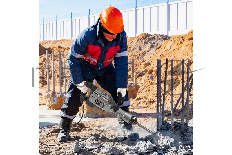 Отбойный молоток Deli DE-DG15-2E (1800Вт, 65Дж, кейс)