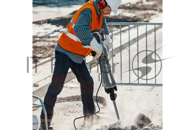 Отбойный молоток Deli DE-DG30-1E (2100Вт, 75Дж, кейс)