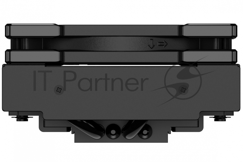 Кулер ID-COOLING IS-47-XT LGA1700/1200/115X/AM4 низкопрофильный высота 47mm (24шт/кор, TDP 95W 4 тепл.трубки + медная база, FAN 92mm, черный) BOX