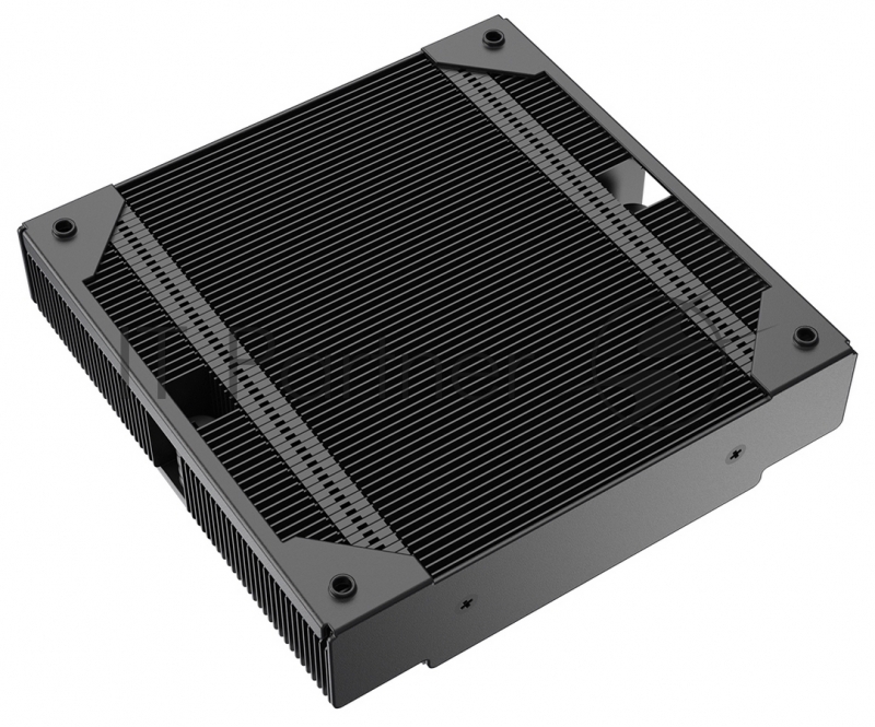 Кулер ID-COOLING IS-47-XT LGA1700/1200/115X/AM4 низкопрофильный высота 47mm (24шт/кор, TDP 95W 4 тепл.трубки + медная база, FAN 92mm, черный) BOX