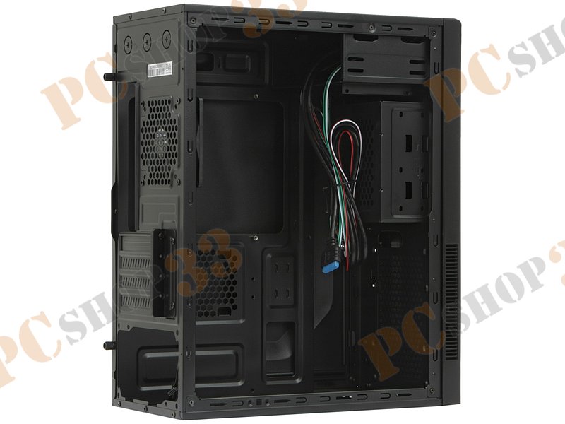 Корпус Minitower Zalman ZM-T2 Plus, mATX, черный (без БП)