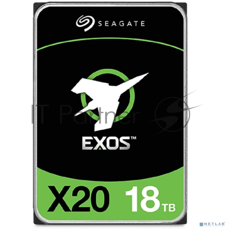 Жесткий диск 3.5 18TB Seagate Exos X20 ST18000NM003D SATA 6Gb/s, 7200rpm, 256MB
