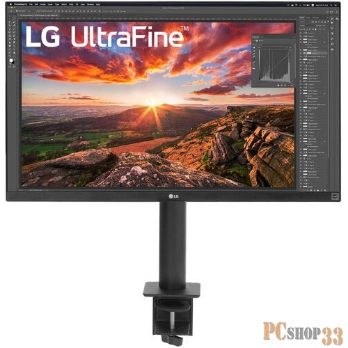 Монитор LG 27 UltraFine 27UN880-B черный IPS LED 16:9 HDMI M/M матовая HAS Piv 350cd 178гр/178гр 3840x2160 60Hz FreeSync DP 4K USB 7.8кг