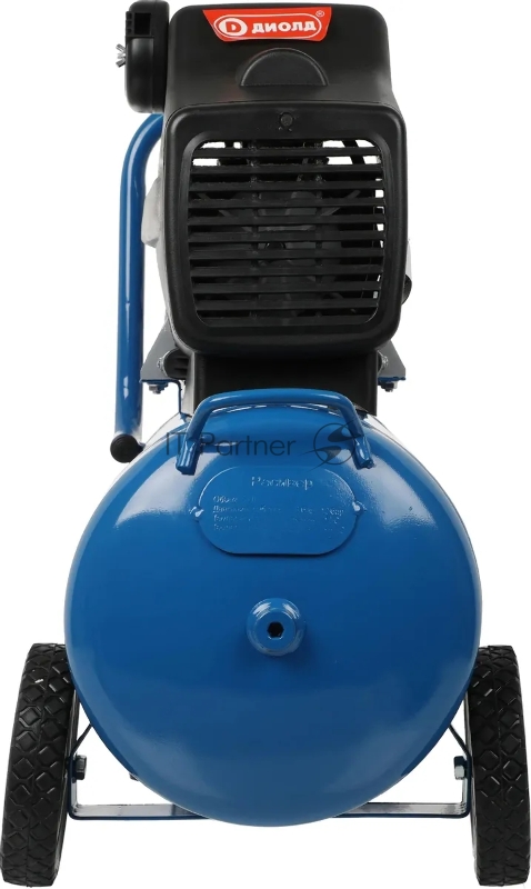 Компрессор поршневой Диолд КМП-1600/50 масляный 210л/мин 50л 1600Вт синий/черный