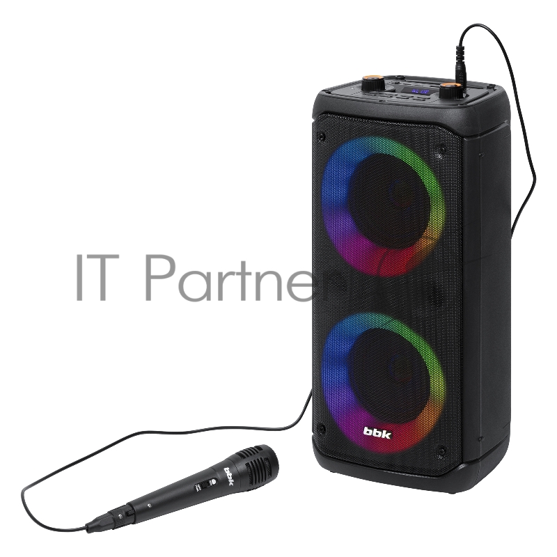 Колонки BBK BTA4020 2.0 черный 20Вт портативные