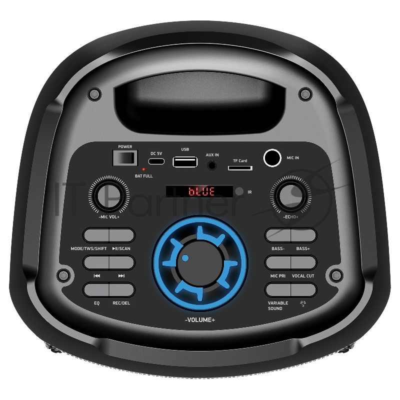 Колонки BBK BTA4021 2.0 черный 20Вт портативные