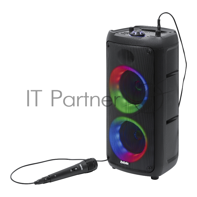 Колонки BBK BTA4021 2.0 черный 20Вт портативные