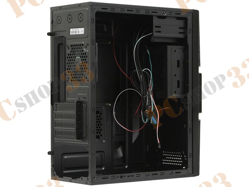 Корпус Minitower Zalman ZM-T3, mATX, черный (без БП)