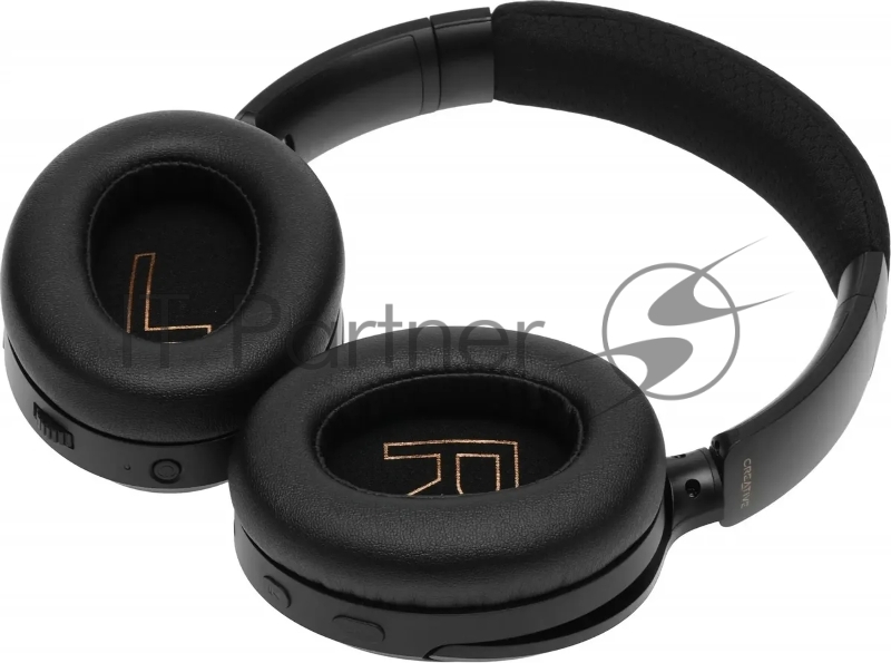 Гарнитура мониторные Creative Zen Hybrid Pro 1.2м черный беспроводные bluetooth оголовье (51EF1040AA000)
