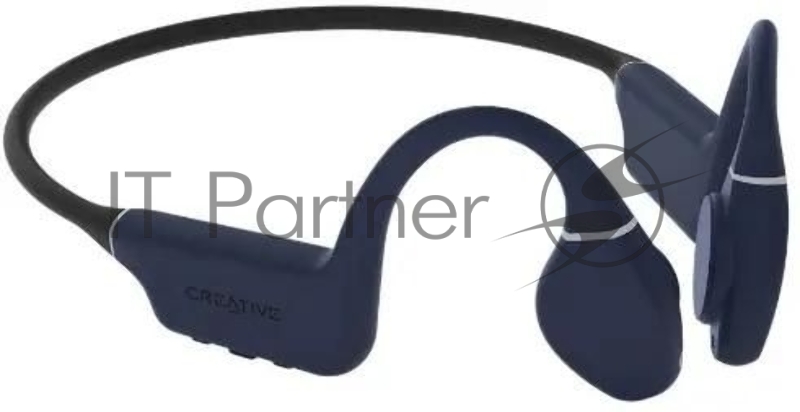 Гарнитура накладные Creative Outlier Free Pro Plus черный беспроводные bluetooth крепление за ухом (51EF1081AA001)