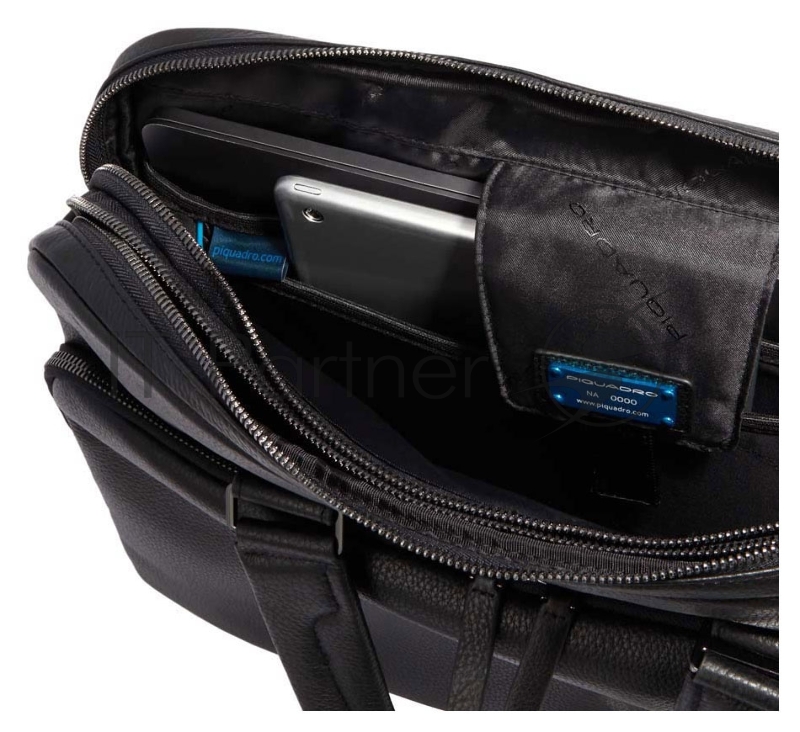 Сумка для ноутбука Piquadro Modus Special CA3339MOS/N черный натур.кожа