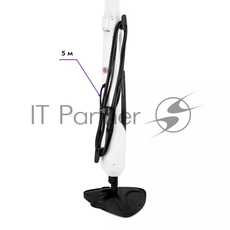 Швабра паровая Kitfort КТ-1021 1630Вт белый/черный