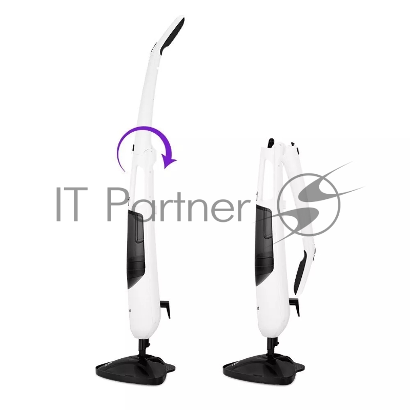 Швабра паровая Kitfort КТ-1021 1630Вт белый/черный