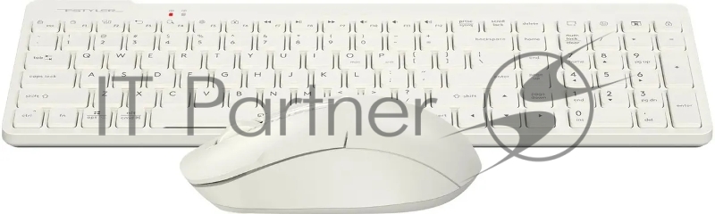 Клавиатура + мышь A4Tech Fstyler FG2300 Air клав:бежевый мышь:бежевый USB беспроводная slim (FG2300 AIR BEIGE)