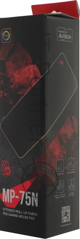 Коврик для мыши A4Tech Bloody MP-75N черный 750x300x4мм