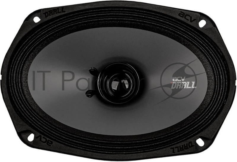 Колонки автомобильные ACV Drall DR69 (без решетки) 270Вт 96дБ 3Ом 16x23см (6x9дюйм) (ком.:2кол.) широкополосные однополосные
