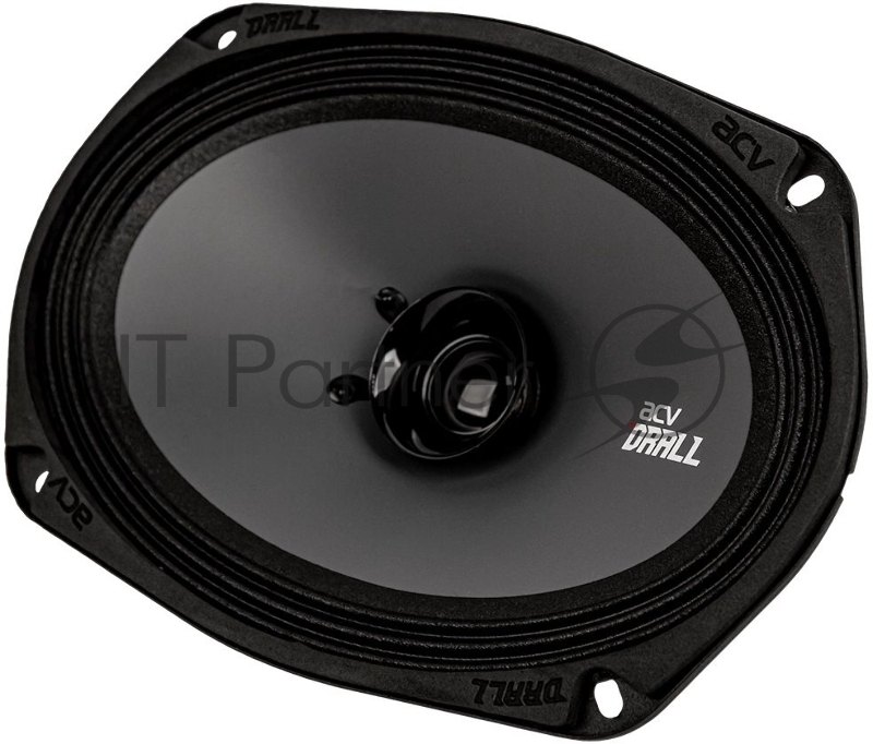 Колонки автомобильные ACV Drall DR69 (без решетки) 270Вт 96дБ 3Ом 16x23см (6x9дюйм) (ком.:2кол.) широкополосные однополосные