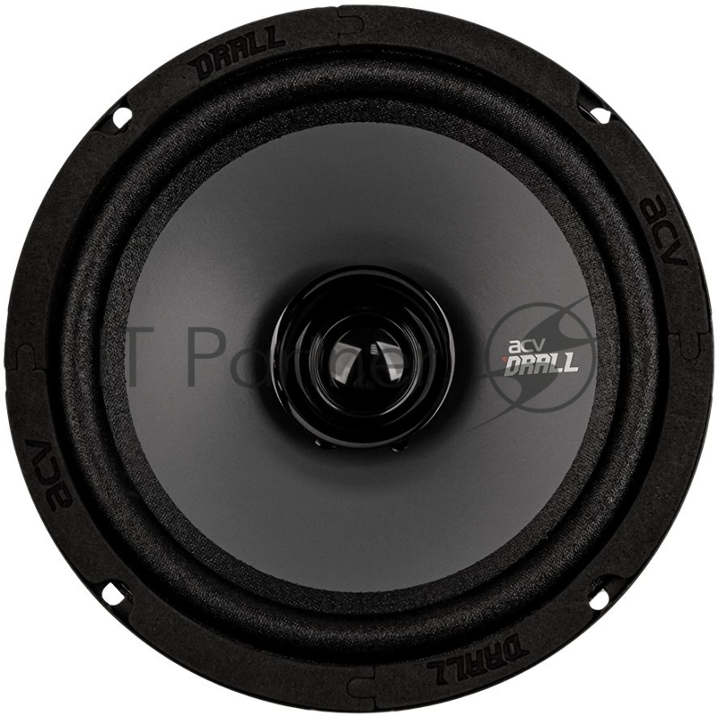 Колонки автомобильные ACV DRALL DR6 (без решетки) 210Вт 96дБ 3Ом 16см (6.5дюйм) (ком.:2кол.) широкополосные однополосные