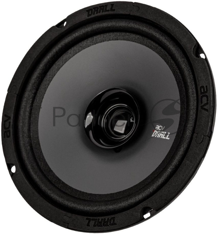 Колонки автомобильные ACV DRALL DR6 (без решетки) 210Вт 96дБ 3Ом 16см (6.5дюйм) (ком.:2кол.) широкополосные однополосные