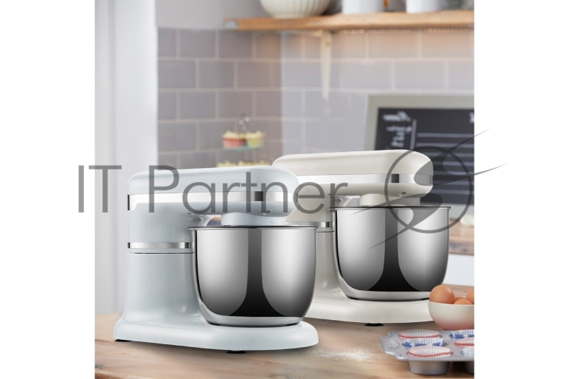 Миксер планетарный Kitfort КТ-3422-1 1000Вт голубой