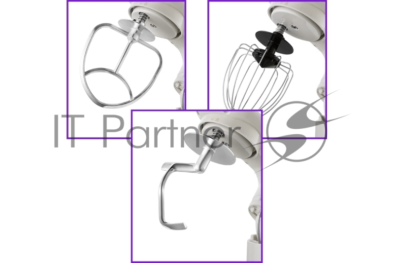 Миксер планетарный Kitfort КТ-3422-2 1000Вт бежевый