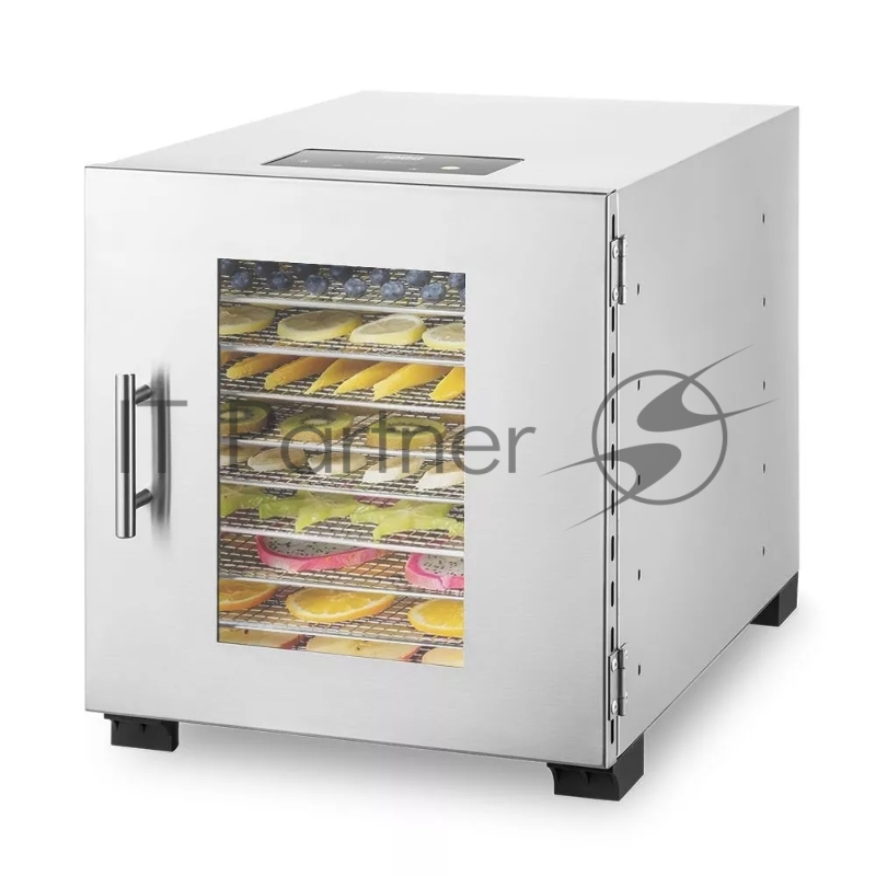 Сушка для фруктов и овощей Kitfort КТ-1955 11под. 800Вт нержавеющая сталь